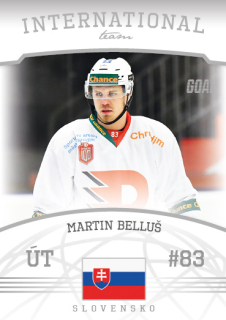 Hokejová karta Martin Belluš Goal S2 2022-23 International Team č. 13