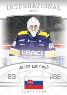 Hokejová karta Jakub Lackovič Goal S2 2022-23 International Team č. 16