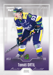 Hokejová karta Tomáš Drtil Goal Cards 2022-23 Série 2 Silver karta č.372