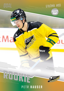 Hokejová karta Petr Hauser Goal S2 2022-23 Rookie č. 5