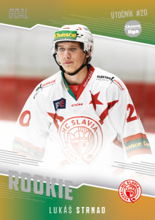 Hokejová karta Lukáš Strnad Goal S2 2022-23 Rookie č. 10