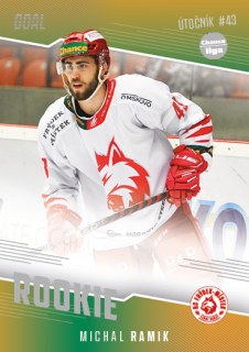 Hokejová karta Michal Ramik Goal S2 2022-23 Rookie č. 14