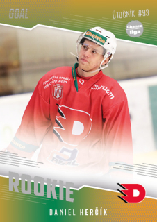 Hokejová karta Daniel Herčík Goal S2 2022-23 Rookie č. 16