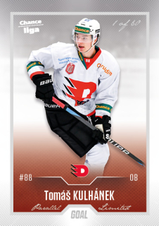 Hokejová karta Tomáš Kulhánek Goal Cards 2022-23 Série 2 Silver karta č.349