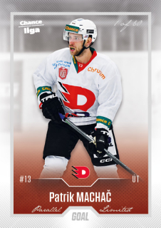 Hokejová karta Patrik Machač Goal Cards 2022-23 Série 2 Silver karta č.352