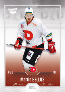 Hokejová karta Martin Belluš Goal Cards 2022-23 Série 2 Silver karta č.357