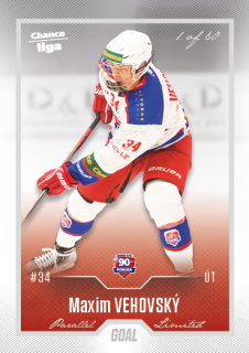 Hokejová karta Maxim Vehovský Goal Cards 2022-23 Série 2 Silver karta č.364