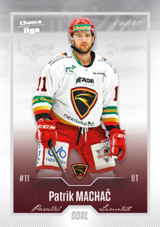 Hokejová karta Patrik Machač Goal Cards 2022-23 Série 2 Silver karta č.253