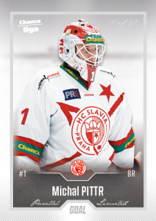 Hokejová karta Michal Pittr Goal Cards 2022-23 Série 2 Silver karta č.301