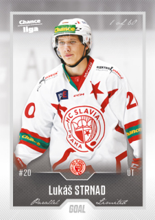 Hokejová karta Lukáš Strnad Goal Cards 2022-23 Série 2 Silver karta č.311