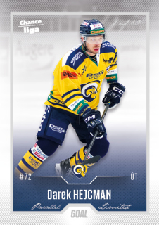 Hokejová karta Darek Hejcman Goal Cards 2022-23 Série 2 Silver karta č.398