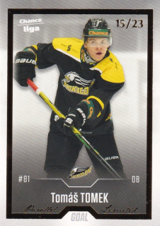 Hokejová karta Tomáš Tomek Cards 2022-23 Série 2 Gold č.236