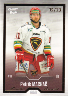 Hokejová karta Patrik Machač Goal Cards 2022-23 Série 2 Gold č.253