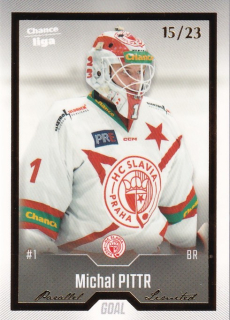 Hokejová karta Michal Pittr Goal Cards 2022-23 Série 2 Gold č.301