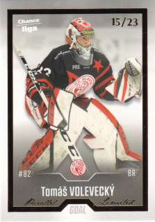 Hokejová karta Tomáš Volevecký Goal Cards 2022-23 Série 2 Gold č.302