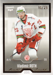 Hokejová karta Vladimír Roth Cards 2022-23 Série 2 Gold č.303