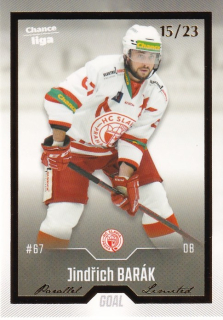 Hokejová karta Jindřich Barák Cards 2022-23 Série 2 Gold č.305