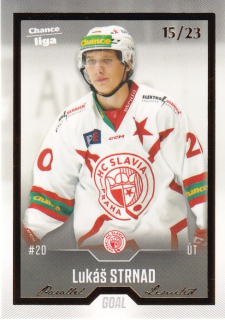 Hokejová karta Lukáš Strnad Cards 2022-23 Série 2 Gold č.311