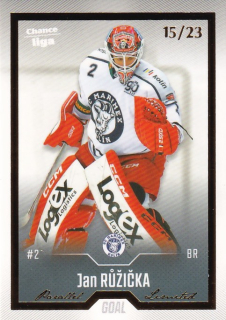 Hokejová karta Jan Růžička Cards 2022-23 Série 2 Gold č.315