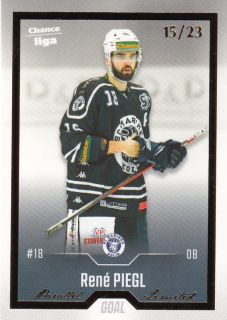 Hokejová karta René Piegl Cards 2022-23 Série 2 Gold č.318