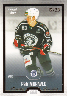 Hokejová karta Petr Moravec Cards 2022-23 Série 2 Gold č.327