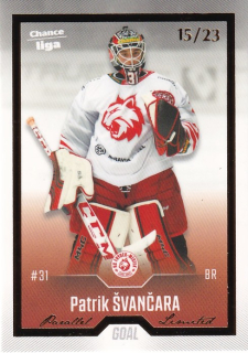 Hokejová karta Patrik Švančara Cards 2022-23 Série 2 Gold č.329
