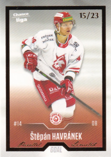 Hokejová karta Štěpán Havránek Cards 2022-23 Série 2 Gold č.331