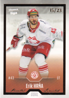 Hokejová karta Erik Hrňa Cards 2022-23 Série 2 Gold č.342