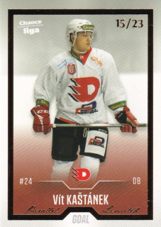 Hokejová karta Vít Kaštánek Cards 2022-23 Série 2 Gold č.346