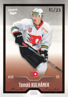 Hokejová karta Tomáš Kulhánek Cards 2022-23 Série 2 Gold č.349