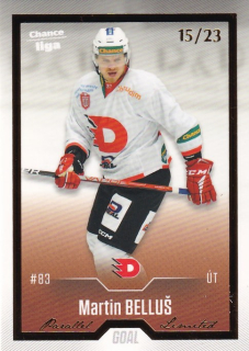 Hokejová karta Martin Belluš Cards 2022-23 Série 2 Gold č.357