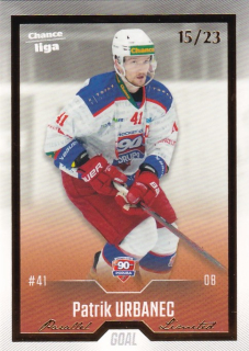 Hokejová karta Patrik Urbanec Cards 2022-23 Série 2 Gold č.360