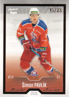 Hokejová karta Šimon Pavlík Cards 2022-23 Série 2 Gold č.363