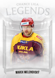 Hokejová karta Marek Melenovský Goal S2 2022-23 Legends č. 19