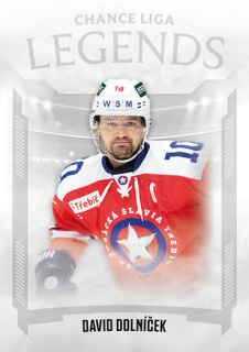 Hokejová karta David Dolníček Goal S2 2022-23 Legends č. 23
