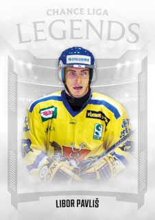 Hokejová karta Libor Pavliš Goal S2 2022-23 Legends č. 30