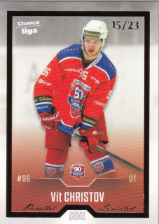 Hokejová karta Vít Christov Cards 2022-23 Série 2 Gold č.371