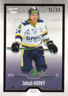 Hokejová karta Jakub Horký Cards 2022-23 Série 2 Gold č.381