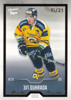 Hokejová karta Jiří Suhrada Cards 2022-23 Série 2 Gold č.389