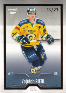 Hokejová karta Vojtěch Riedl Cards 2022-23 Série 2 Gold č.391