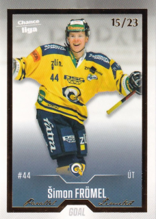 Hokejová karta Šimon Fromel Cards 2022-23 Série 2 Gold č.396