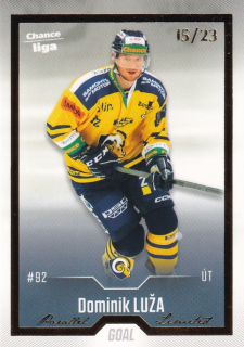 Hokejová karta Dominik Luža Cards 2022-23 Série 2 Gold č.400