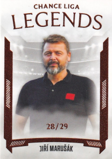 Hokejová karta Jiří Marušák Goal S2 2022-23 Legends 28/29 č. 27