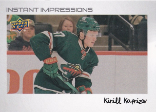 Hokejová karta Kirill Kaprizov UD S2 2022-23 Instant Impressions č. PZ-10