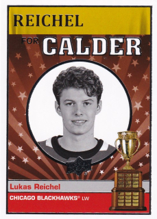 Hokejová karta Lukas Reichel UD S2 2022-23 Calder Candidates č. CC-2