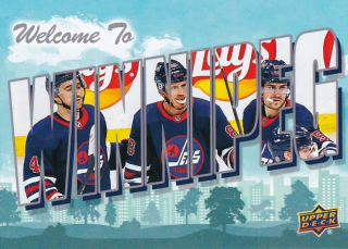 Hokejová karta Winnipeg UD S2 2022-23 Welcome To č. WT-32