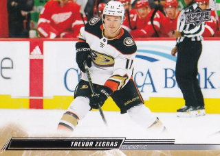 Hokejová karta Trevor Zegras UD S2 2022-23 řadová č. 251