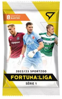 Balíček fotbalových karet Fortuna:Liga 2022-23 Série 1 Blaster Box