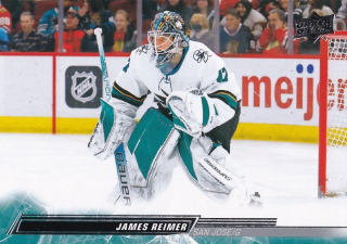Hokejová karta James Reimer UD S2 2022-23 řadová č. 394