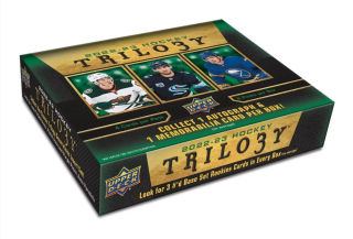 Box hokejových karet UD Trilogy 2022-23 Hobby